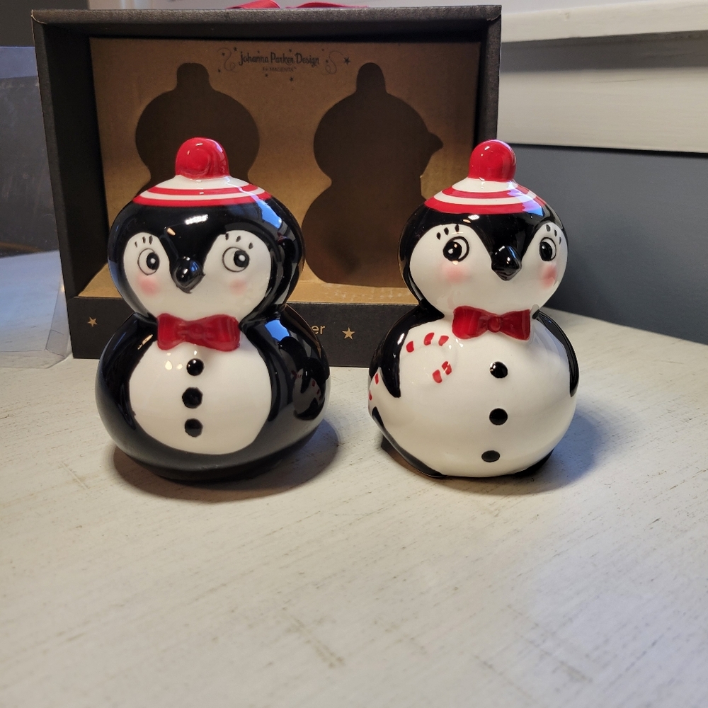 Johanna Parker Penguin Salt & Pepper Shakers